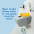 Dr. Brown’s CleanUp Dino-Soft Baby Bath Spout Cover, Soft and Safe on Tub Faucet, Toddler Bathtub Safety for Kids, BPA Free, Certified Plastic Neu...