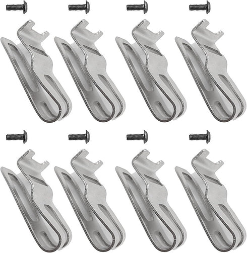 Belt Clip For Dewalt,6pcs For Dewalt N268241 Stainless Steel Drill Tool Clips Hook Kit with Screws,Fit for 20V Power Tools DCD980 DCD985 DCD980L2 ...