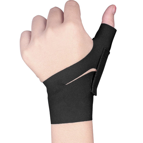 Thumb Wrist Brace Compression Sleeve for Arthritis Pain Relief Protector Support, Sport Carpal Tunnel Support, Elastic Wrist Support Brace for Men...