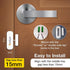 Smart Wifi Door/Window Sensor for Home| No Hub Required| Free App Alert, Works with Tuya Smart Life Devices, Compatible with Alexa, Google Home, S...