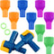 Skylety 8 Pieces Bite Valve Replacement Silicone Mouthpieces for Most Brands with 2 Pieces Shut off Valve and Tube O Ring for Hydration Pack Bladd...