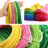 50 Yards 2mm High Elasticity Cord Round Beading Thread Strings Nylon Rope Elastic Band for DIY Masks Jewelry Making Gift Wrapping Hair Accessories...