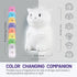 Lumipets Remote Control Silicone Night Light for Kids - Dragon Design with 9 Soft Colors & Sleep Timer - Rechargeable, Battery-Operated Lamp for B...