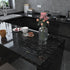 Glossy Black Marble Contact Paper 15.7 x 78.7 Inches Peel and Stick Wallpaper Vinyl Film Self Adhesive Removable Waterproof Wall Paper for Counter...