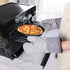 Oven Mitts and Pot Holders Sets 6pcs, Thick Cotton Oven Gloves High Heat Resistant 500?with Extra Long Oven Mitts and Hot Pads Potholders with Non...