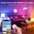 OREiN Matter Smart RGBTW Bulb, Smart Light Bulbs Work with Apple Home, Alexa, Google Home, SmartThings, A19 Color Changing Light Bulbs 2.4Ghz WiFi...