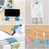 Colored Jumbo Binder Clips2.4 inch, Extra Large Binder Clips for Office (8 Pcs)...