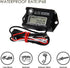 Jayron JR-HM026A Digital Hour Meter Tachometer,Maintenance Reminder,Maximum RPM Recall,or Pneumatic Equipment and ZTR Lawn Mower Tractor Generator...