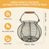 Egg basket-Farmhouse Round Wire Egg Baskets for Fresh Egg With Handle,Metal Egg Collecting Basket for Gathering Fresh Egg,Basket for Countertop Ho...