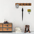 Caroline's Treasures JMK1122TH68 Sunflowers Leash or Key Holder, Wall Hooks, Key Hooks Holder, Coat Rack Wall Mount, Coat Hooks, Hooks for Hanging...