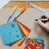 20pcs Drawing Stencils for Kids, Geometric Shapes Stencils 5 Colors Simple Stencils for Painting Cute Patterns Design Drawing Template Set for Kid...