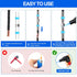 Solder Seal Wire Connectors, Self Soldering Heat Shrink Butt Connector Solder Sleeve Waterproof Insulated Electrical Butt Splice Wire Terminals fo...