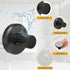 JUYSON Suction cup Hooks for Shower Wall 2 Packs, Towel hooks for Glass Door, Bathroom, Mirror – Loofah, Robe Hook Holder for Hanging up to 15 lbs...