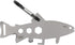 UST Tool-a-Long Multi-Tool Carabiners with Durable, Compact Stainless Steel Construction for Hiking, Kayaking, Camping, Travel and Outdoor Surviva...