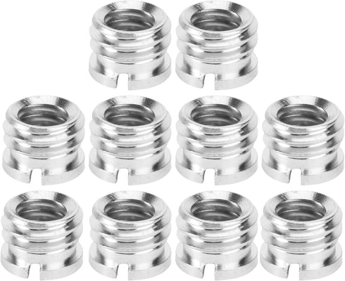 ledmomo 1/4" to 3/8" Camera Tripod Thread Adapter Convert Nut Screw Adapter(10PCS)...