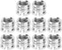 ledmomo 1/4" to 3/8" Camera Tripod Thread Adapter Convert Nut Screw Adapter(10PCS)...