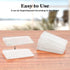 8 Pcs Clear Furniture Leveling Shims, Clear Table Shims,Square Plastic Shims, Toilet Shims for Home Improvement (Transparent-Thin)...