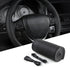 Pack-1 Car Steering Wheel Anti-Scratch Cover, 14.9" Hand-Sewn Anti-Slip Breathable Decoration, Comfortable and Waterproof Protection Device for Al...