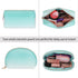 KTMOUW Makeup Bag 3 Pcs Waterproof Cosmetic Bag Set Portable Travel Cosmetic Bag Multifunction Organizer Storage Bag Weave Toiletry Bag for Women,...