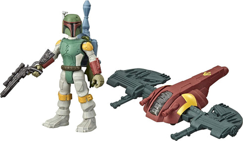 STAR WARS Mission Fleet Gear Class Boba Fett Capture in The Clouds 2.5-Inch-Scale Figure and Vehicle, Toys for Kids Ages 4 and Up...