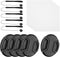 PATIKIL 86mm Lens Cap Set, 5Pack Sides Pinch Snap Camera Lens Cover for Front Len Suitable for 86mm Thread Universal DSLR Lenses for Nikon, for Fu...