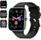 Smart Watch for iPhone/Android Phones (Answer/Make Calls) - 1.69" HD Screen Fitness Tracker : Heart Rate/Sleep/Blood Oxygen/Steps, Multiple Sports...