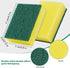 Individually Wrapped Sponges, Kitchen Dishwashing Sponge Bulk, Non Scratch Dishes Scouring Pad Dishcloth, Odor-Free Sponge Wipes for Household Cle...