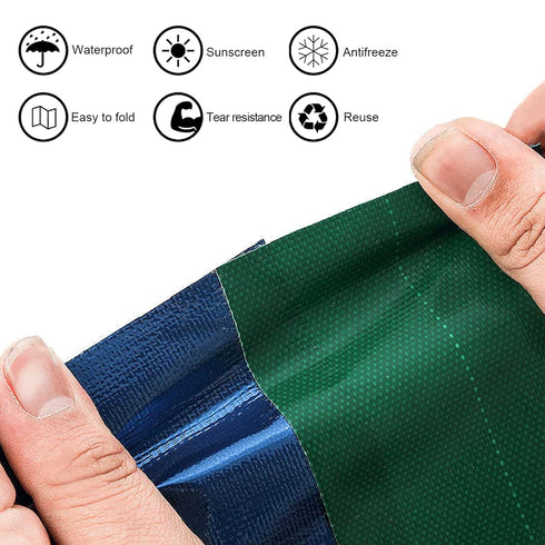 Tarpaulin Repair Tape, 3" x 16.4ft Universal Waterproof RV Awning Repair Tape Tarpaulin and Greenhouse Tent Repair Tape for Crafts, Home Improveme...