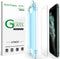 amFilm 2 Pack OneTouch Glass Screen Protector for iPhone 11 Pro Max (6.5") with Easy Installation Kit...