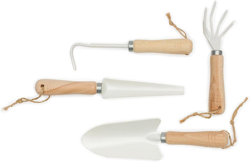 Redecker Sauzahn Gardening Tool, Durable Powder-coated Metal Cultivator with Natural Untreated Beechwood Handle, for Loosening and Aerating Soil, ...