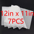 Dehydrator Sheets for NESCO FD-7SSD, 7 pcs/sets 12x11 inch Mesh Silicone Dehydrator sheets....