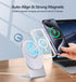 Magnetic Wireless Charger Mag-Safe Charger for iPhone 15/14/13/12 Series Convertible Magnet Wireless Charging Stand/Pad with Dual Charging Ports 5...