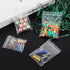 Small Plastic Bags, 300 Count 2 Mil Transparent Resealable Zipper Lock Bags, 3 Assorted Sizes 2x2 2x3 3x3 IN Storage Baggies for Daily Vitamin, Sm...