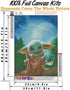 QUITEDEW DIY 5D Diamond Painting, Art Craft Kit for Beginners, Alien Baby Theme, Size 16x12inch...