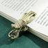 Vintage Lady's Hand Shaped Book Clip Gold Metal Paper Clip Document Storage Metal Clip Journal File Clip for Office School Home DIY Use (Antique B...