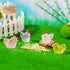30PCS Luminous Mini Resin Chicken Glow in The Dark Tiny Chicken Figurines Animals Decoration Micro Garden Landscape Aquarium Dollhouse Ornament Ac...