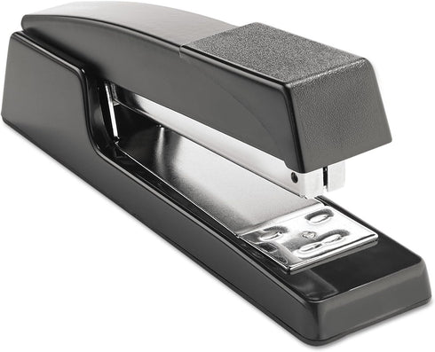 Universal 43128 Full-Strip Stapler, 15-Sheet Capacity, 3.5-Inch Throat, Black...