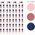 Navy-Blue Pink Rose-Gold Gender-Reveal Decorations - 52FT Party Streamers Garland Backdrop Banner Decor,Baby Bridal Shower Engagement Christmas We...