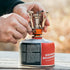 MalloMe Backpacking Stove - Portable Camping Stove - Small Backpack Camp Single Burner for Propane Butane Isobutane Fuel Canister - Mini Pocket Ro...