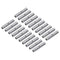 MECCANIXITY 300Pcs Non Insulated Butt Connectors 22-18AWG Wire Connector BN0.75 for Electrical Wire Crimp Ferrule Terminals...