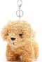 Anboor Small Stuffed Animals—4.8 Inch Cute Puppy Dog Plush Stuffed Animal with Keychain for Party Favors (Light Brown)...