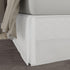 TODAY'S HOME Classic Tailored, Microfiber, 14" Drop Length Bed Skirt Dust Ruffle, King, White TOH25014WHIT04...