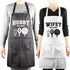 MBMSO Hubby Wifey Cooking Aprons for Couples Apron Sets Hubby and Wifey Est.2024 Wedding Gift for Newlywed His and Hers Apron...