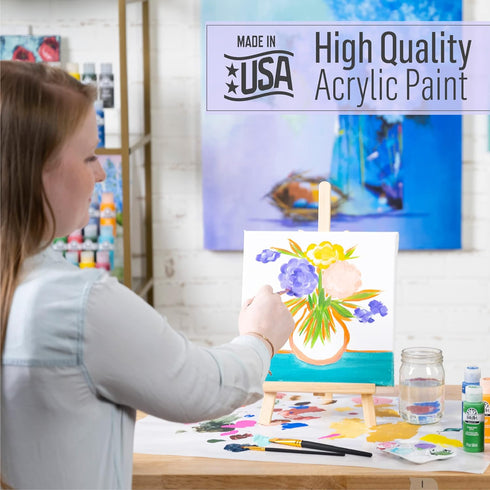 FolkArt Acrylic Paint in Assorted Colors (2 oz), 227, Bright Green...