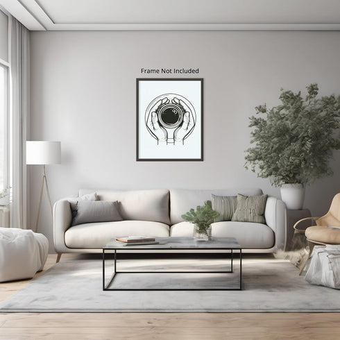 Posterizer 1 pcs-Girly minimal aesthetic design for coffee lovers-Miscellaneous-Abstract & Modern Art-Living Room Bedroom Decor- UNFRAMED Wall Art...