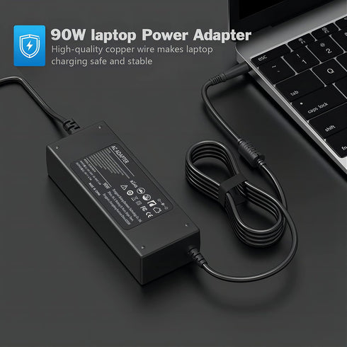 90W Power Cord Compatible with HP Pavilion All-in-One Desktop 18'' 19'' 20" 21" 32" Pavilion (N193) 20" 23'' PC 18-5110 19-2304 20-B010 20-B013W M...