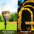 kolpop Solar Fairy Lights for Outside Waterproof, 3 Pack 96FT 240LED Solar Powered String Light Outdoor, 8 Modes Copper Wire Solar Twinkle Lightin...