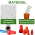 255PCS Electrical Wire Cap Connectors Nuts Kit, Insulating Insert Twist Wire Connectors with Spring, Screw on Terminals Assortment Set Quick Conne...