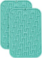 2Pcs Silicone Trivets for Hot Pot and Pans,Trivet for Hot Dishes Silicone,Good Grips Silicone Pot Holders Set,Silicone Hot Pads for Kitchen,Spoon ...