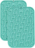 2Pcs Silicone Trivets for Hot Pot and Pans,Trivet for Hot Dishes Silicone,Good Grips Silicone Pot Holders Set,Silicone Hot Pads for Kitchen,Spoon ...